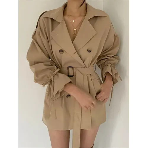 Consuela | Robe Blazer Ceinturée Pour Femme | Mini