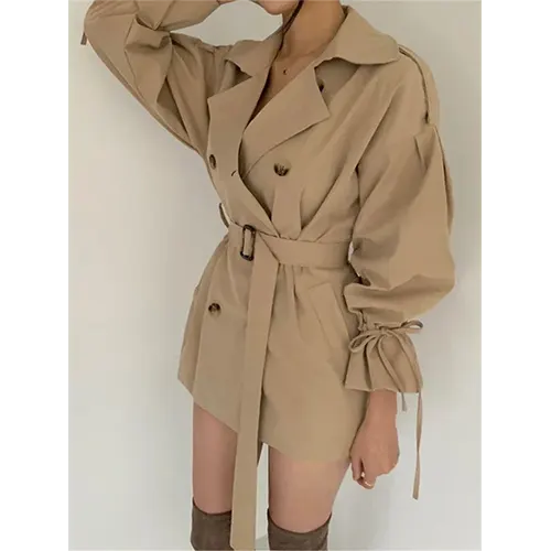 Consuela | Robe Blazer Ceinturée Pour Femme | Mini