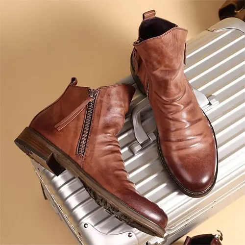 Vidal | Bottes Zippées Pour Hommes | Décontractées