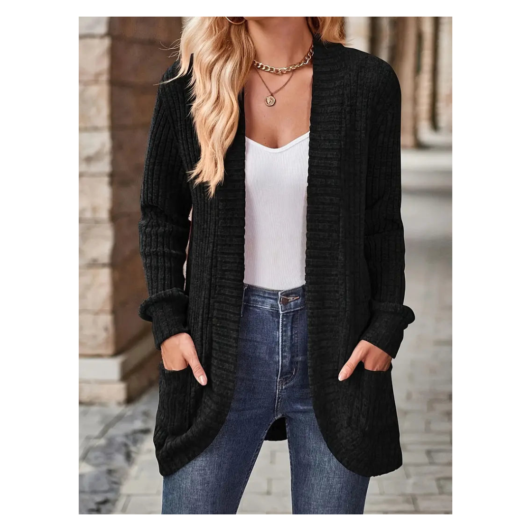 Betinna | Femme Décontracté Tricoté Cardigan | Chaud