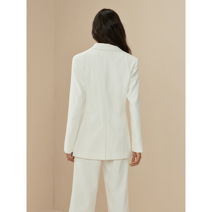 Blazer blanc pour femmes