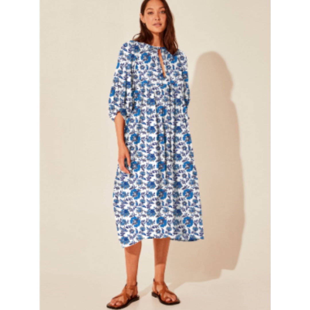 Rochellie | Robe D’été Surdimensionnée Pour Femmes | Midi