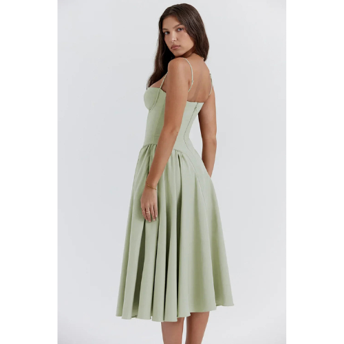 Ilana | Robe D'été Tube Chic Pour Femme | Midi