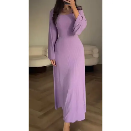 Gisselle | Robe Longue Élégante Pour Femme | Manches Longues