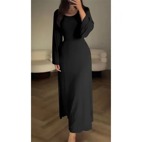 Gisselle | Robe Longue Élégante Pour Femme | Manches Longues