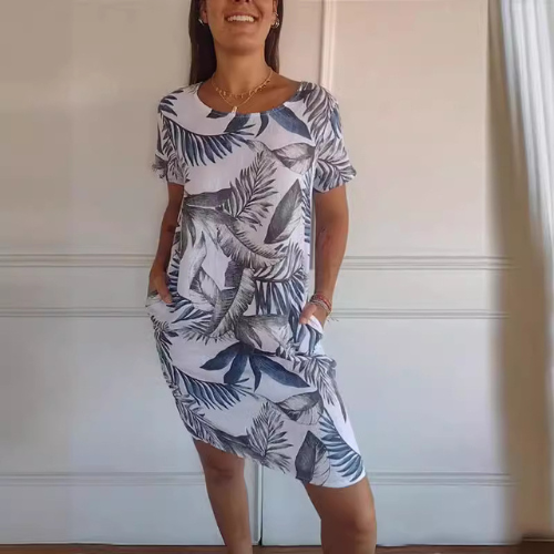 Karen | Robe Fleurie D'été Pour Femme | Mini