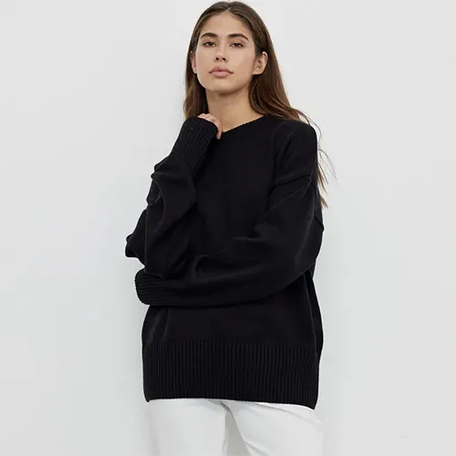 Felicity | Pull Chaud Pour Femme | Col Ras Du Cou