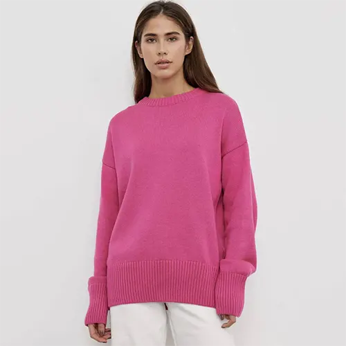 Felicity | Pull Chaud Pour Femme | Col Ras Du Cou