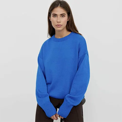 Felicity | Pull Chaud Pour Femme | Col Ras Du Cou