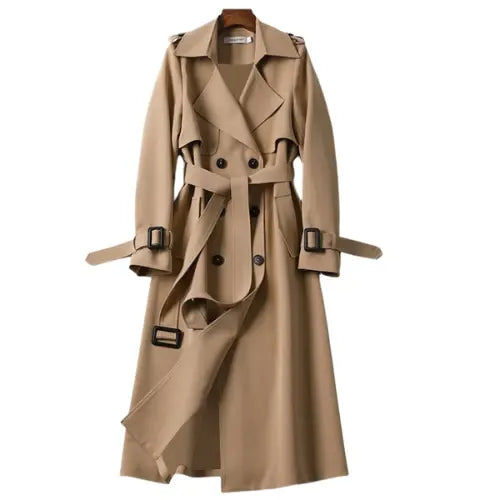 Domenique | Trench coat Ceinturé Pour Femme | Imperméable