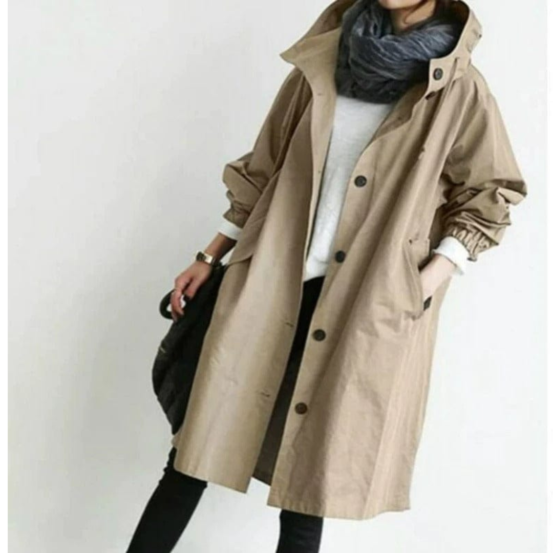 Andréa - Imperméable trench-coat élégant