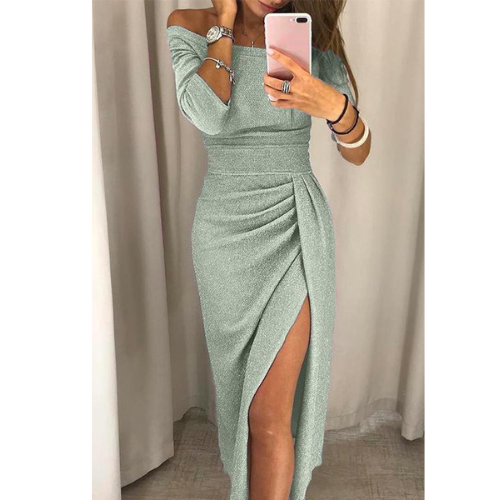 Mirabelle | Robe De Soirée À Épaules Dénudées Pour Femme | Maxi