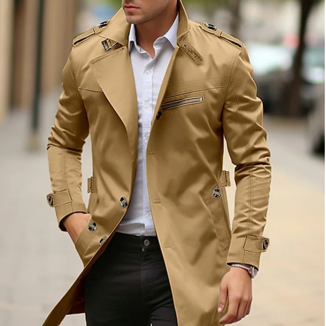 Manteau long pour hommes