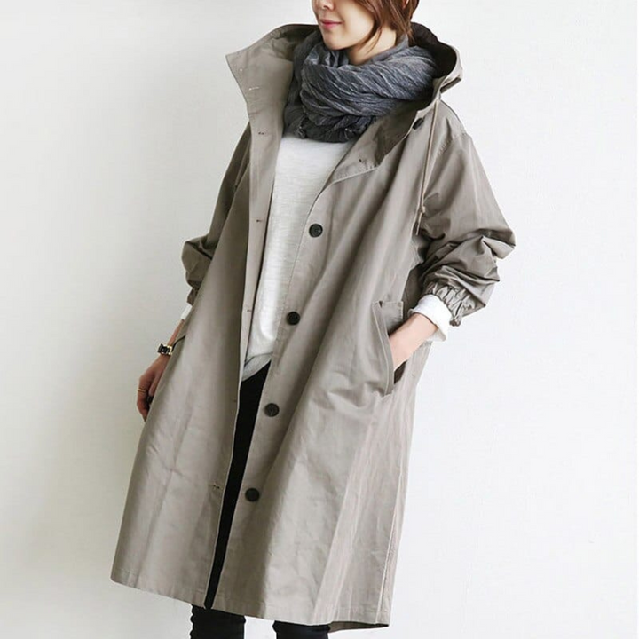 Andréa - Imperméable trench-coat élégant