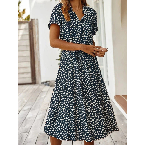 Danaila | Robe De Style Bohème Vintage Pour Femme | Midi