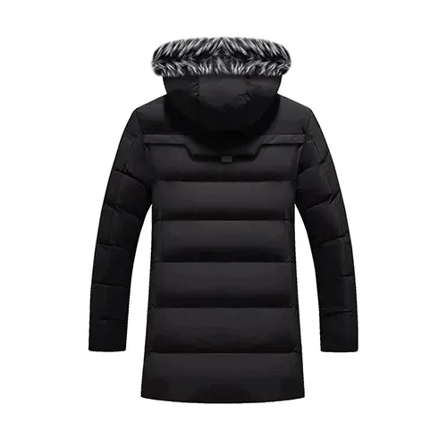 James | Homme Hiver Capuche Puffer Parka Veste | Chaud