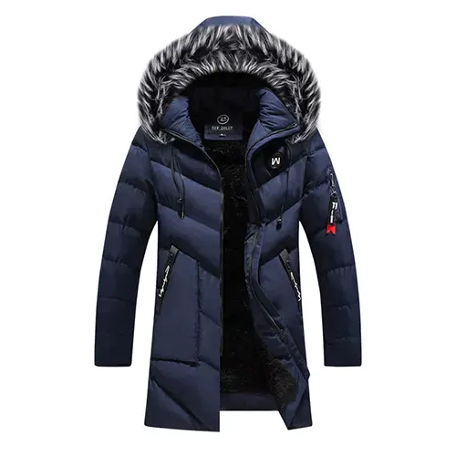 James | Homme Hiver Capuche Puffer Parka Veste | Chaud