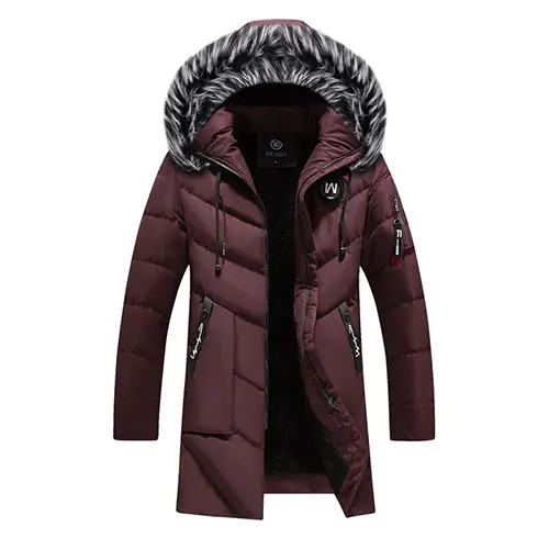 James | Homme Hiver Capuche Puffer Parka Veste | Chaud