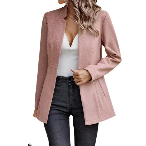 Braya | Blazer À Manches Longues Pour Femme | Rose