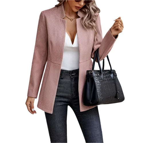 Braya | Blazer À Manches Longues Pour Femme | Rose