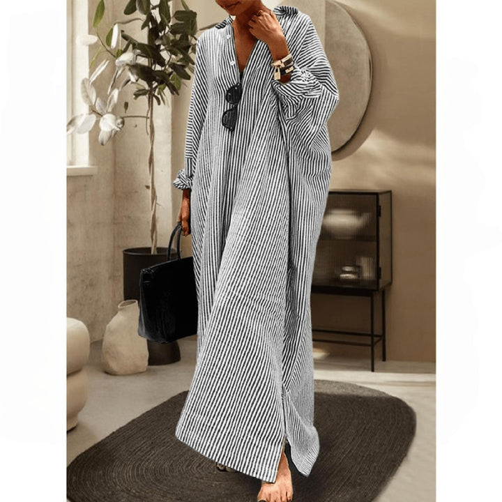 Bryndle | Robe D'été Oversize À Rayures Pour Femmes | Maxi