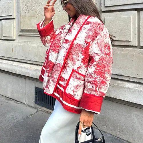 Donatella | Veste Oversize Pour Femme | Chaud