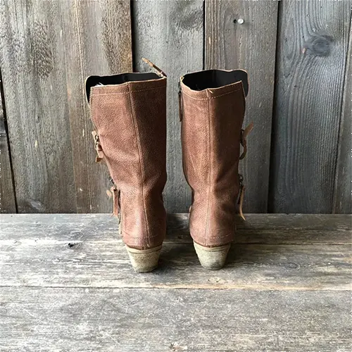 Drew | Bottes Hautes Zippées Pour Femmes | Ancienne