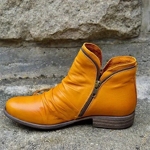 Elua | Bottes Zippées Imperméables Pour Femmes | Chic