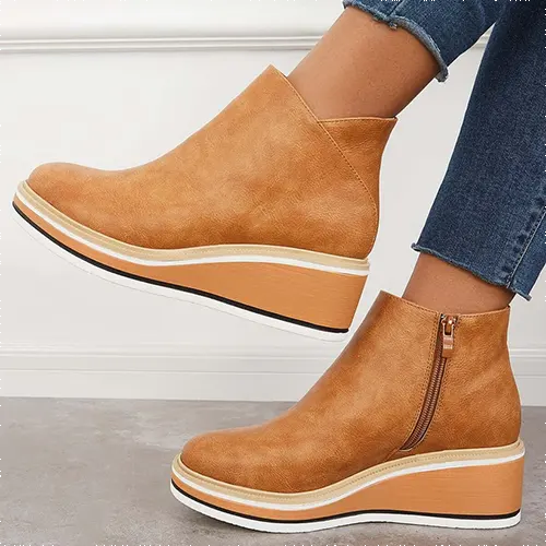 Flannery | Bottines Zippées Pour Femmes | Bottines