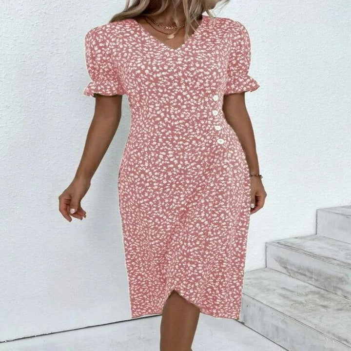 Orlanda | Robe Fleurie D'été Pour Femme | Midi