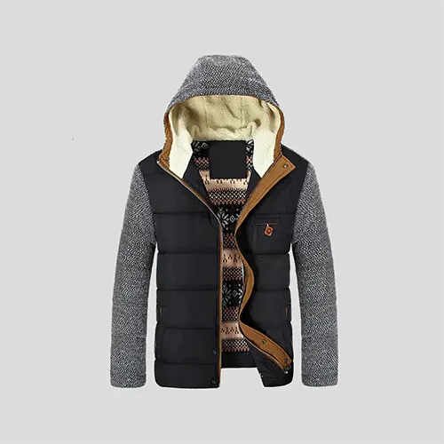 Mateor | Homme Hiver Capuche Puffer Veste | Chaud