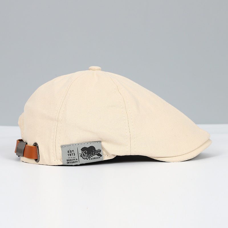 Lucio | Casquette Béret Décontractée Pour Homme | Plat