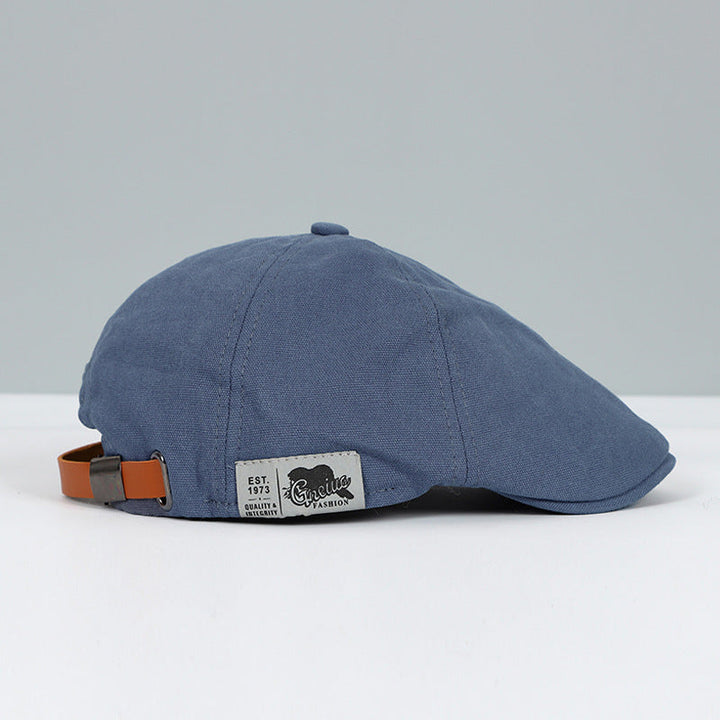 Lucio | Casquette Béret Décontractée Pour Homme | Plat