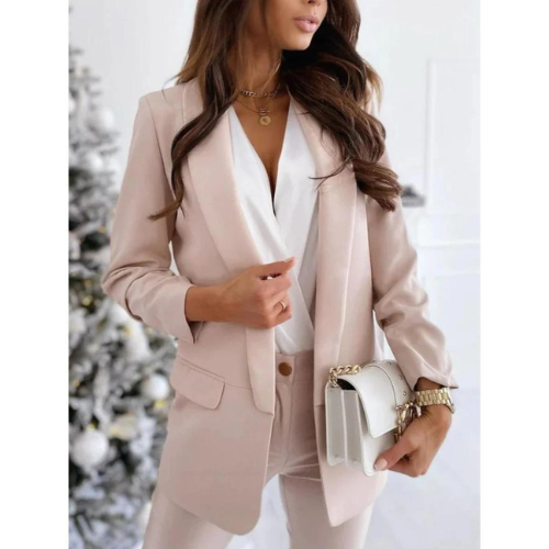 Vienne | Blazer Long Formel Pour Femme | Travail