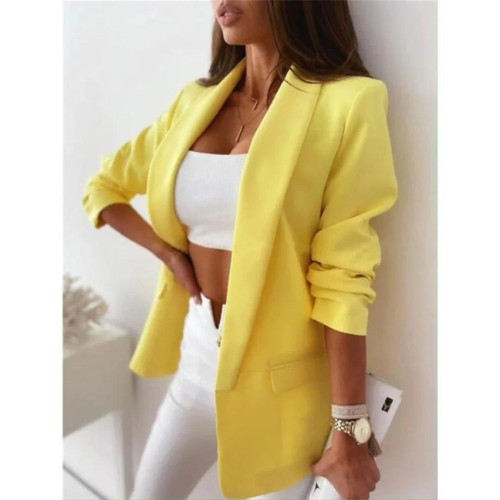 Vienne | Blazer Long Formel Pour Femme | Travail