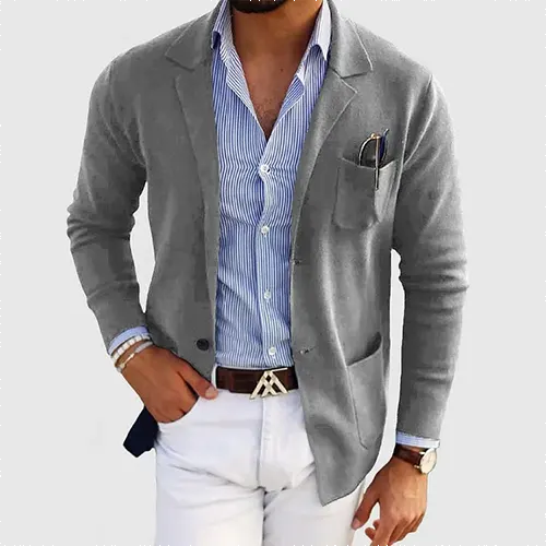 Xandros | Blazer À Manches Longues Pour Homme | Chaud